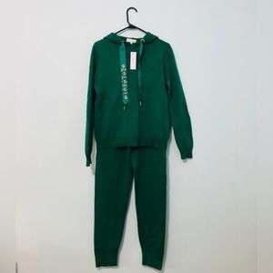NWT_Plush Knit Hoodie_Coord Set_NWT